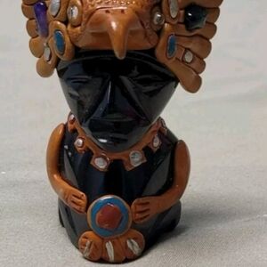 Mexican Aztec onyx figurine